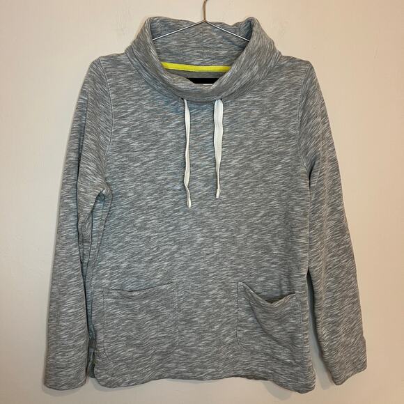 BODEN Cowl Neck Pull Over Double Pocket Popover Drawstring Sweater Size 8 / M - Picture 1 of 8